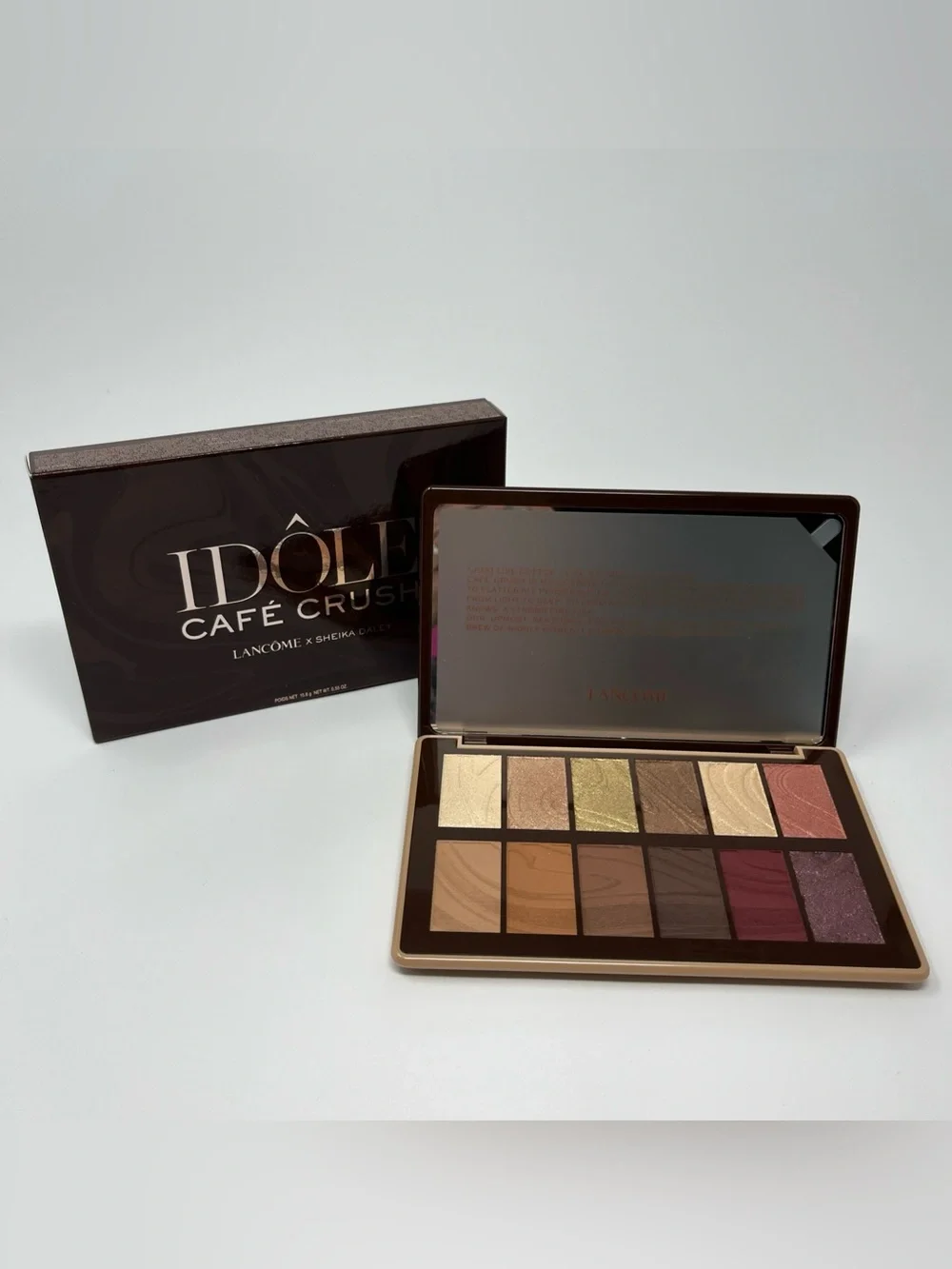 Lancome Idole Cafe Crush Eye Makeup Platte (12 Shades) x Sheika Daley 2025 NIB